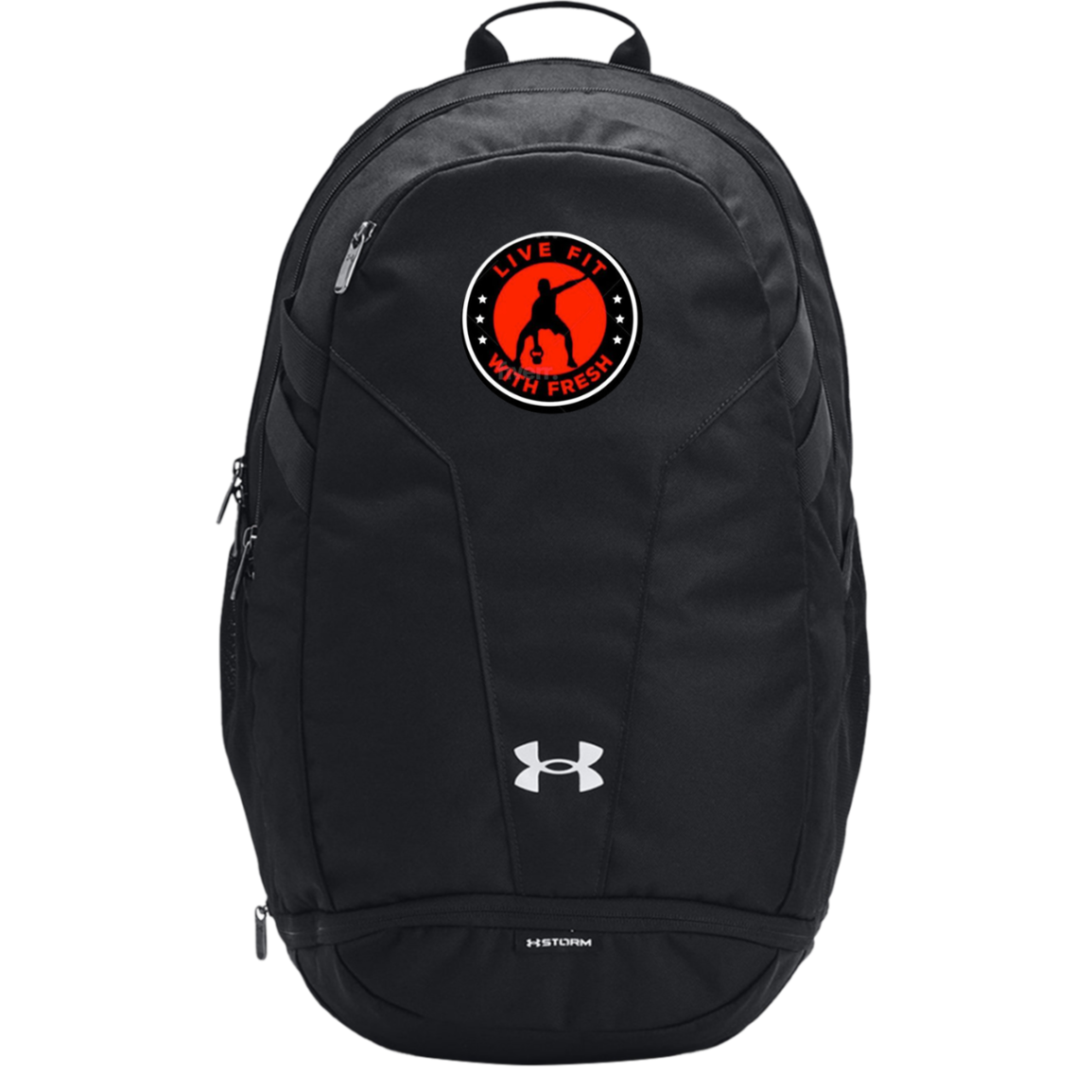 Live Fit With Fresh | Under Armour Hustle 5.0 Team Backpack | large capacity • attractive • convenient storage design