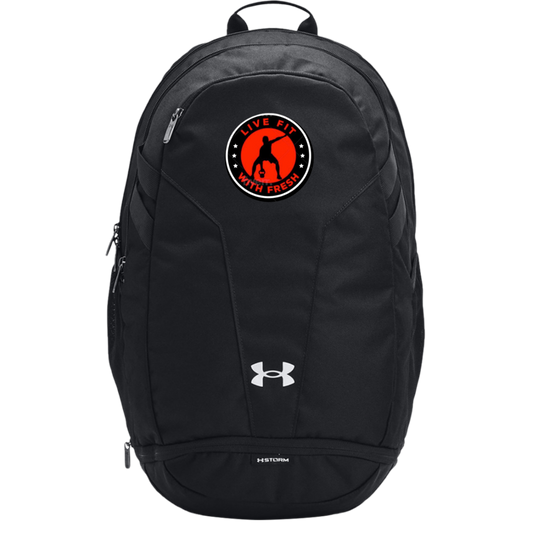 Live Fit With Fresh | Under Armour Hustle 5.0 Team Backpack | large capacity • attractive • convenient storage design