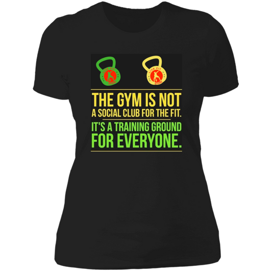 Gym Social Club | Ladies' Boyfriend T-Shirt