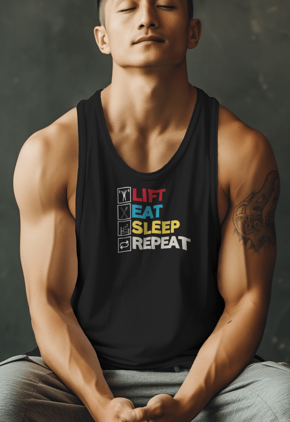 Lift Eat Sleep Repeat | Unisex Tank